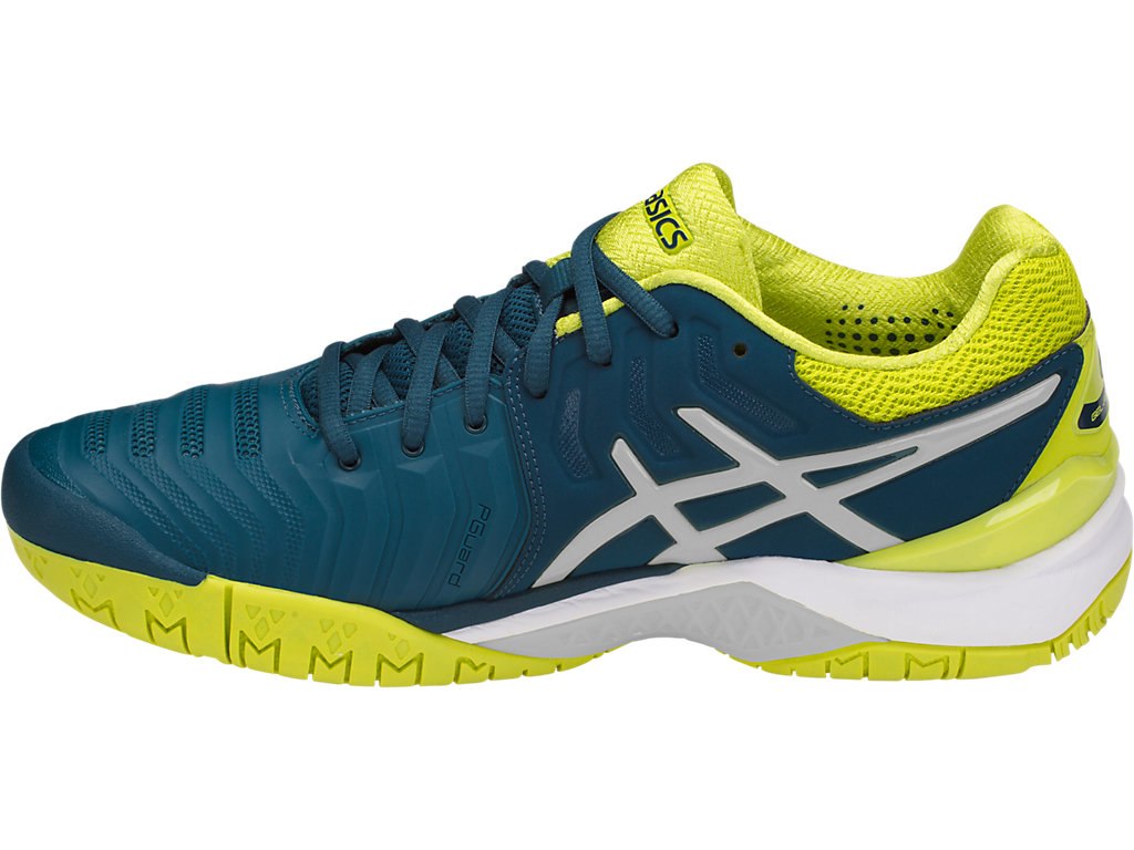 Asics Gel-Resolution 7 Tennis Shoes For Men Blue/White 141WHYGD