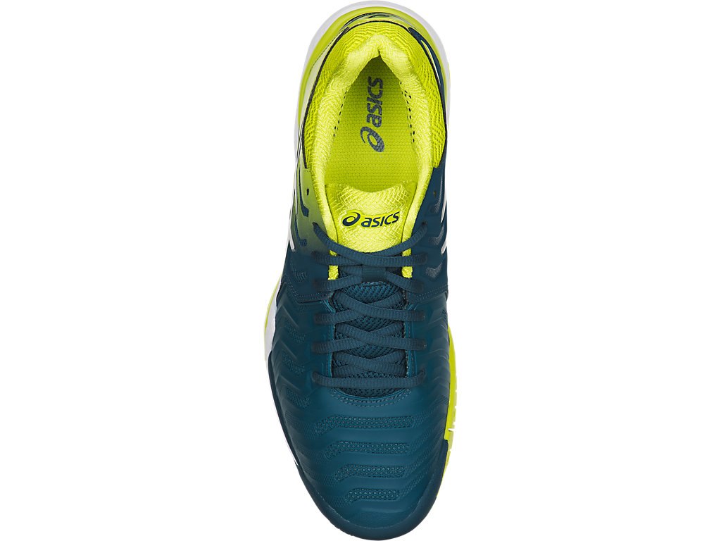 Asics Gel-Resolution 7 Tennis Shoes For Men Blue/White 141WHYGD