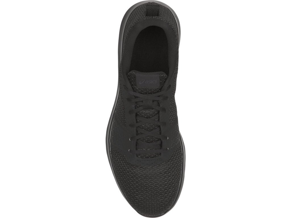 Asics Kanmei Running Shoes For Men Black/Black 142QZFPV