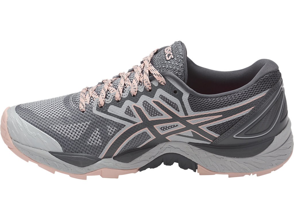 Asics Gel-Fujitrabuco 6 Running Shoes For Women Grey/Dark Grey 153QPTQO