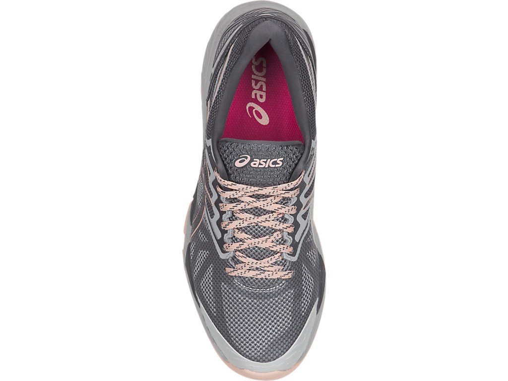 Asics Gel-Fujitrabuco 6 Running Shoes For Women Grey/Dark Grey 153QPTQO