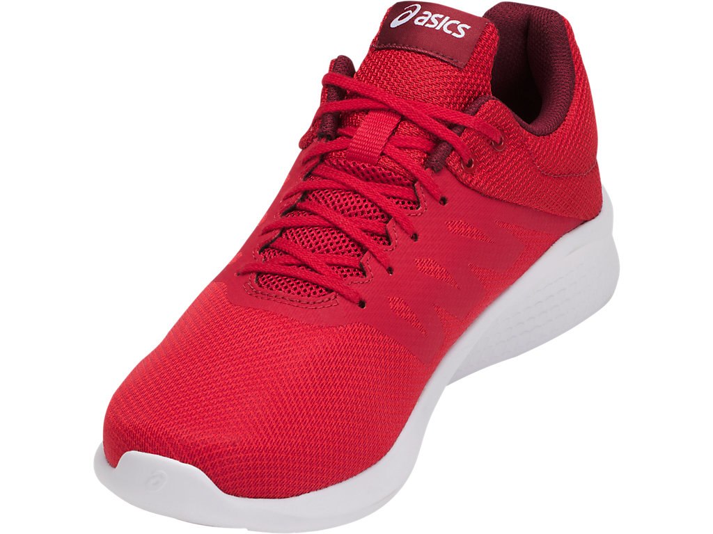 Asics Comutora Running Shoes For Men Red/Burgundy 160HBAZD