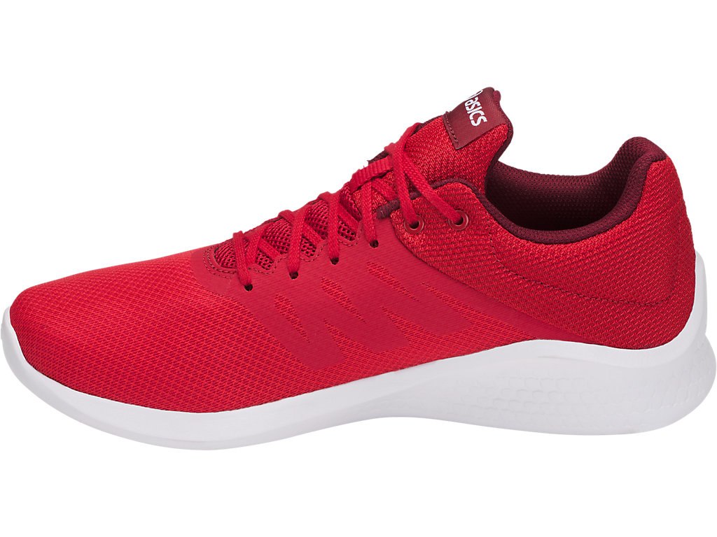 Asics Comutora Running Shoes For Men Red/Burgundy 160HBAZD
