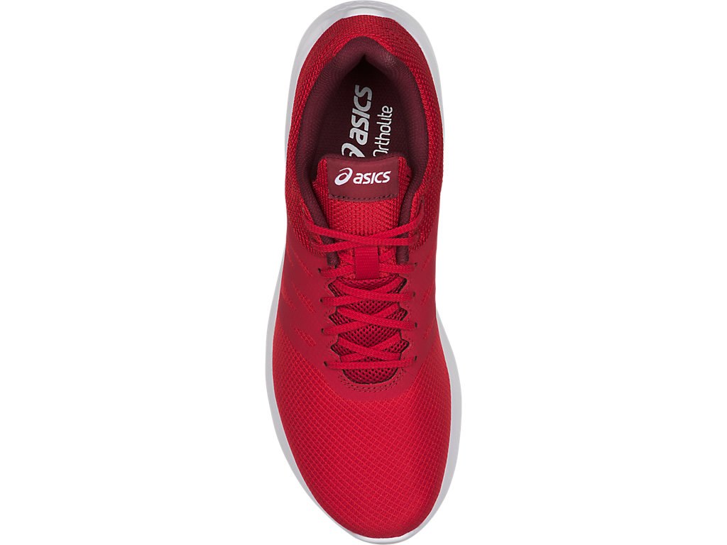 Asics Comutora Running Shoes For Men Red/Burgundy 160HBAZD