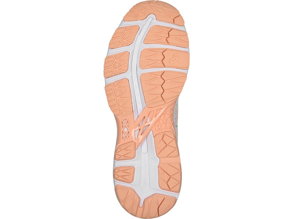 Asics Gel-Kayano 24 Running Shoes For Women White/Apricot 163UQKVK