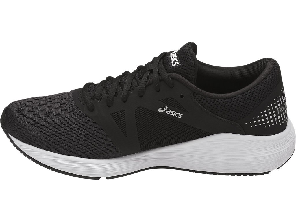 Asics Roadhawk Ff Running Shoes For Women Black/Silver/White 168GIKGZ