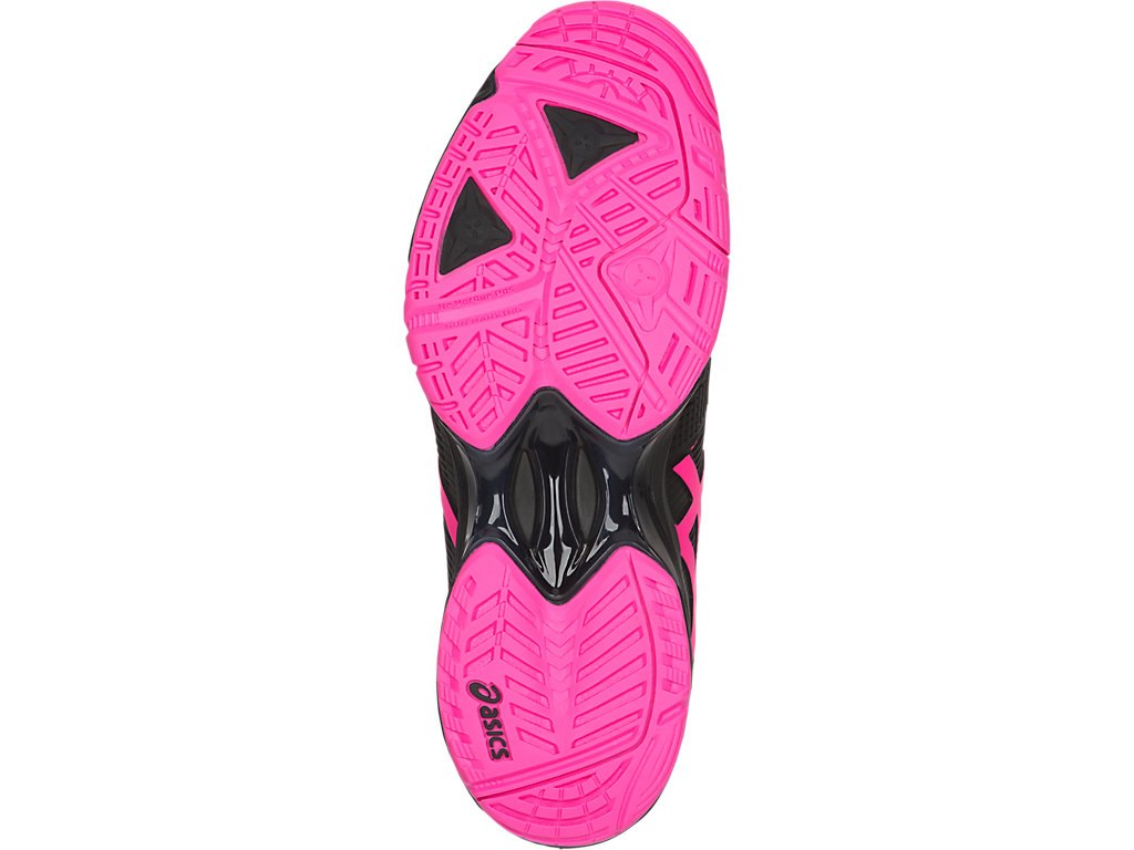 Asics Gel-Solution Speed 3 Tennis Shoes For Women Black/Pink/Silver 168MBTGZ