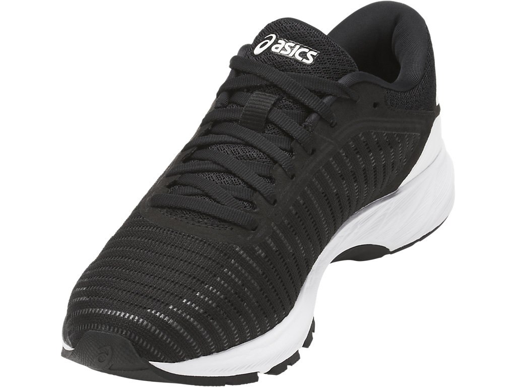 Asics Dynaflyte Running Shoes For Women Black/White/Dark Grey 171TTMLB
