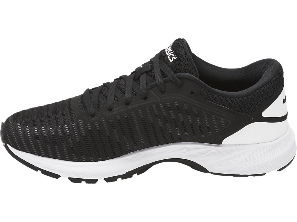 Asics Dynaflyte Running Shoes For Women Black/White/Dark Grey 171TTMLB