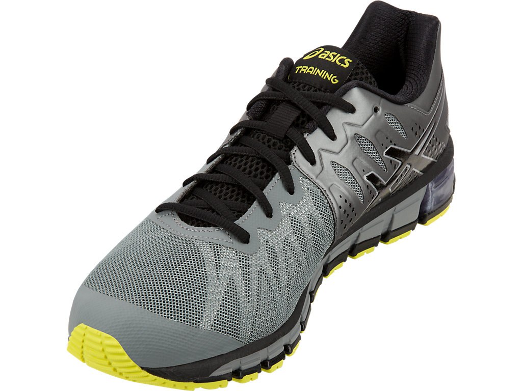 Asics Gel-Quantum 180 Training Shoes For Men Grey/Black 173XLUWP