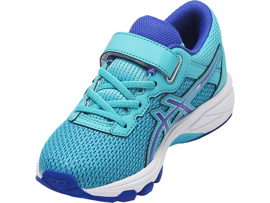 Asics Gt-1000 6 Running Shoes For Kids Light Turquoise/Blue Purple/Light Green 177ETGFP