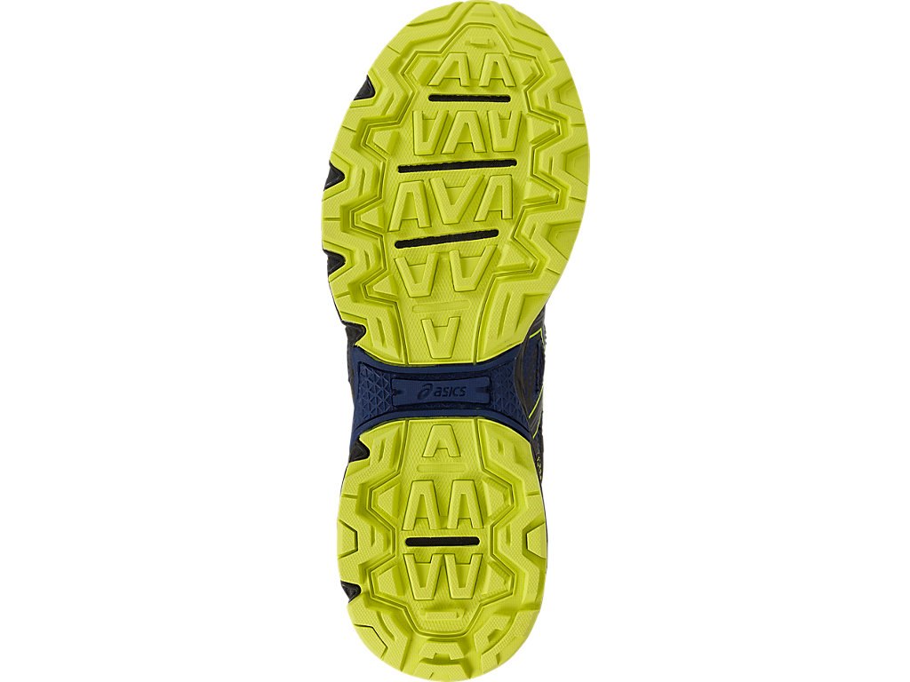 Asics Gel-Venture 6 Running Shoes For Men Indigo Blue/Black/Green 180RTXPI