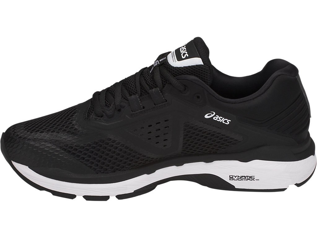 Asics Gt-2000 6 Running Shoes For Men Black/White/Dark Grey 183XNZUM