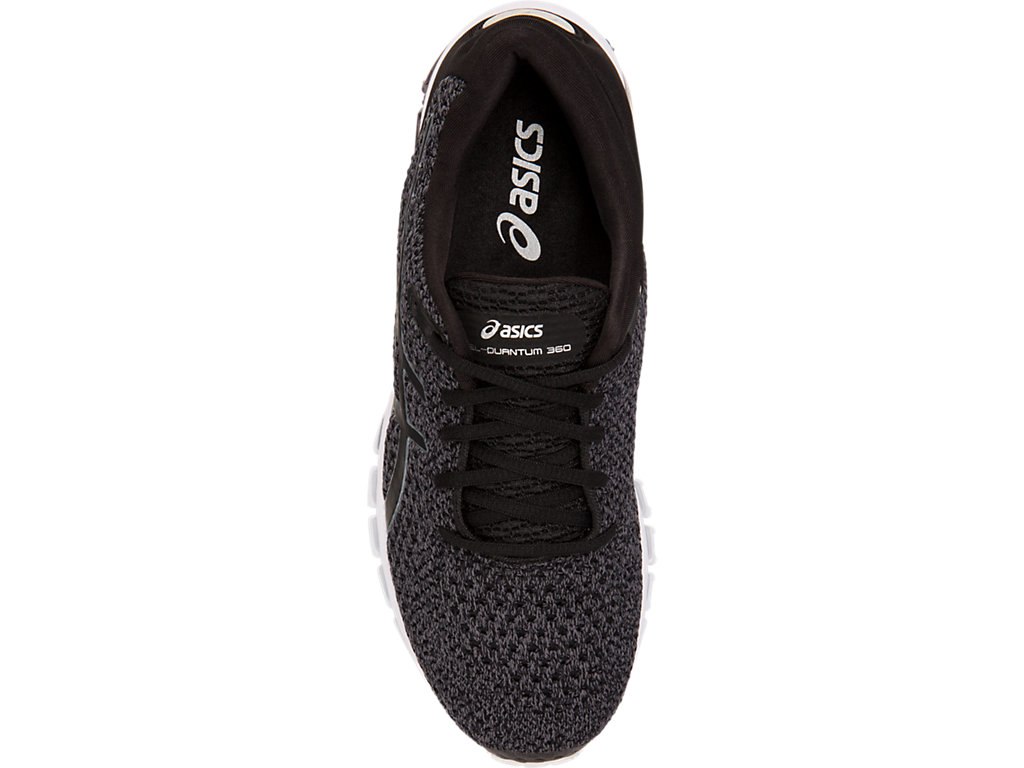 Asics Gel-Quantum 360 Running Shoes For Women Dark Grey/Black 196EMBHW