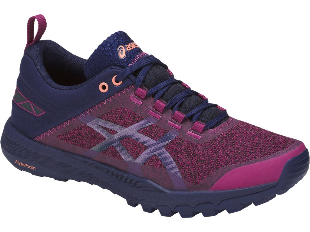 Asics Gecko Xt Running Shoes For Women Indigo Blue/Pink 200PEUNB