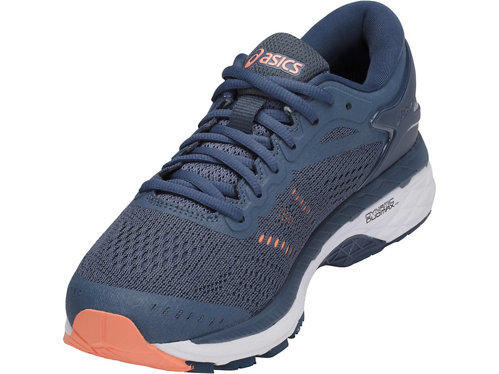Asics Gel-Kayano 24 Running Shoes For Women Blue/Dark Blue 203SHUNR