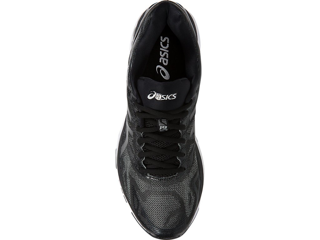 Asics Gel-Nimbus 19 Running Shoes For Men Black/Silver 206NBHTY