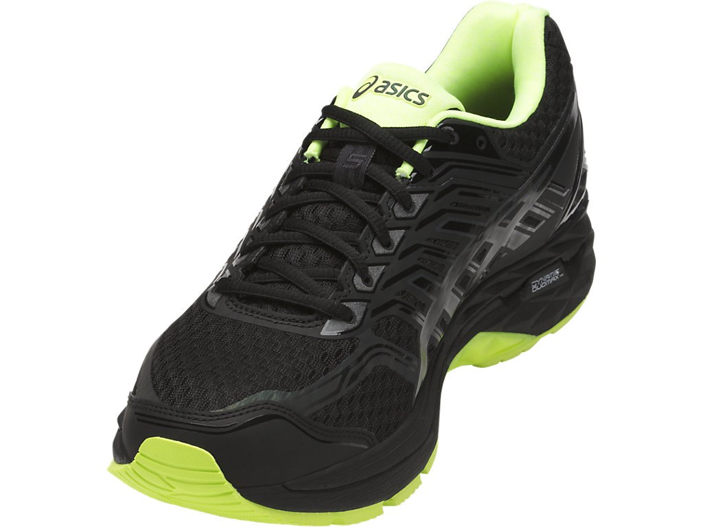 Asics Gt-2000 5 Running Shoes For Men Black/Yellow 216VCZTD
