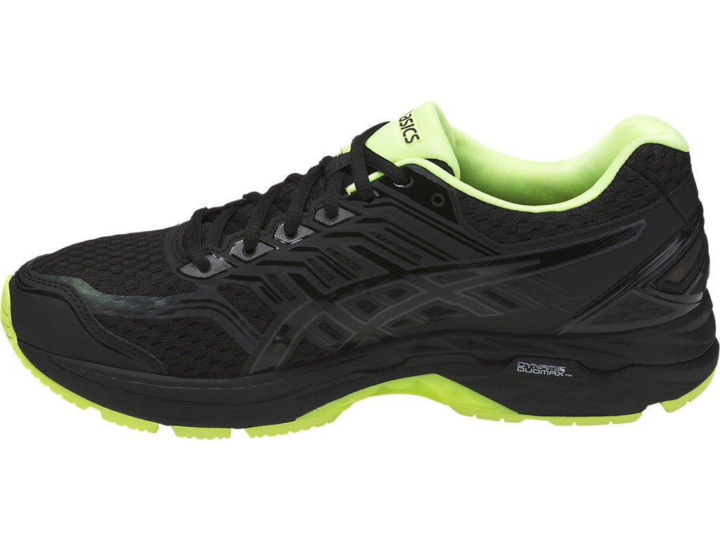 Asics Gt-2000 5 Running Shoes For Men Black/Yellow 216VCZTD