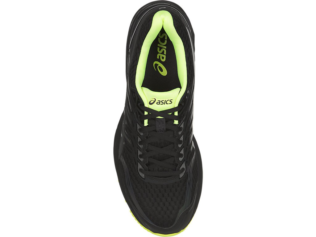 Asics Gt-2000 5 Running Shoes For Men Black/Yellow 216VCZTD