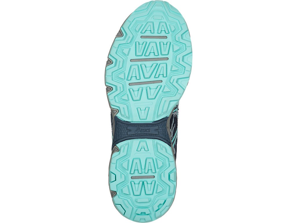 Asics Gel-Venture 6 Shoes For Kids Indigo Blue/Grey 218VEAFV