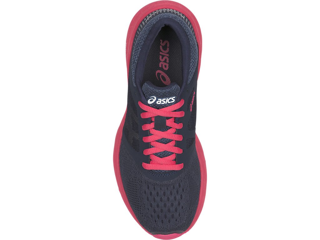 Asics Roadhawk Ff Running Shoes For Kids Blue/Silver/Red 219RFGPP