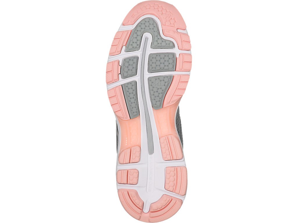 Asics Gel-Nimbus 20 Running Shoes For Women Grey/Grey Pink 222JQJUO