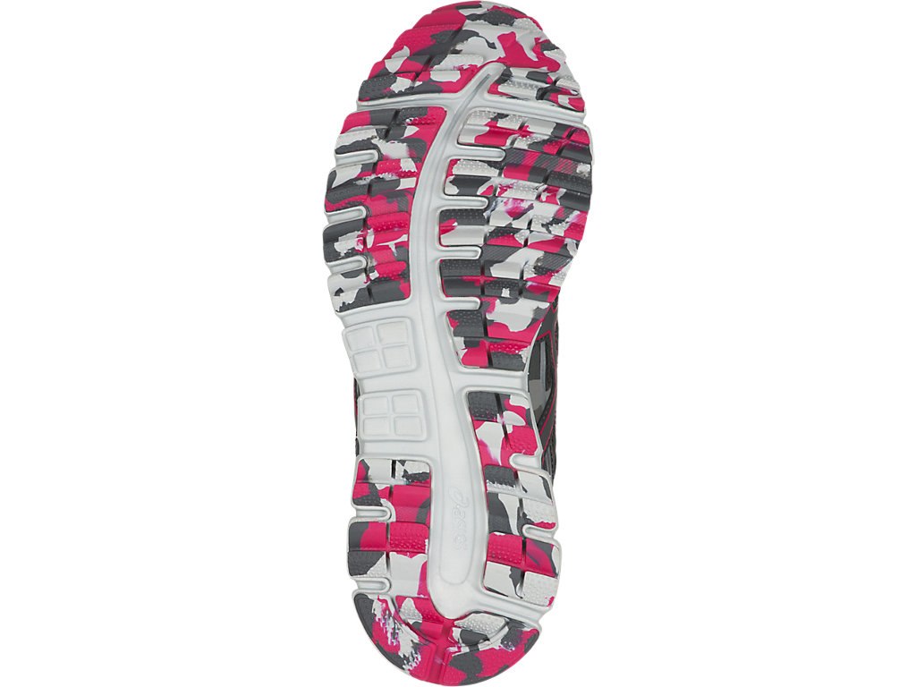 Asics Gel-Scram Running Shoes For Women Dark Grey/Dark Grey/Pink 222PFUKM