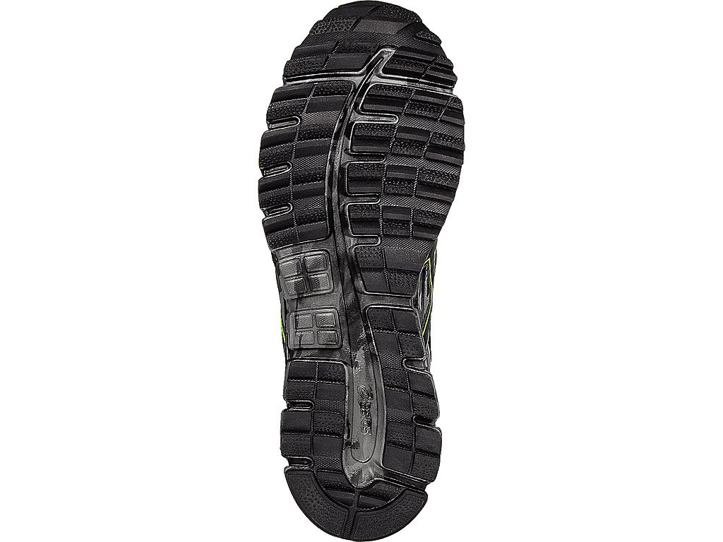 Asics Gel-Scram Running Shoes For Men Dark Grey/Black/Green 225SNSYE