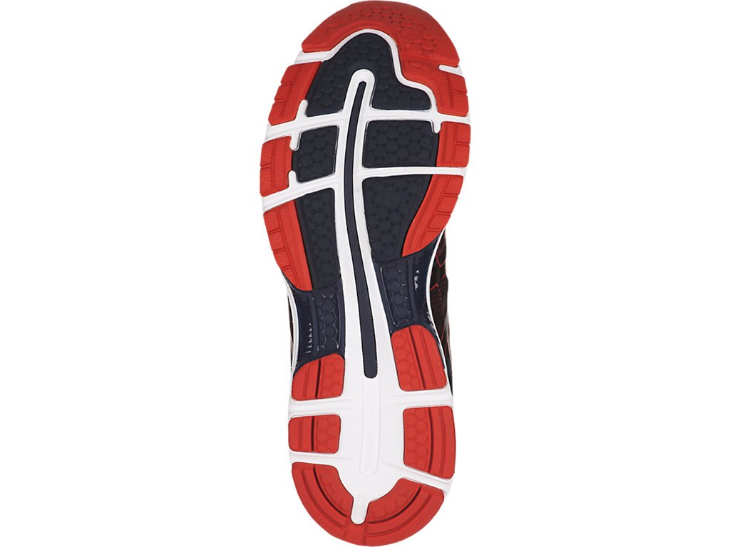 Asics Gel-Nimbus 19 Running Shoes For Men Navy/Red/Navy 227IWKDN
