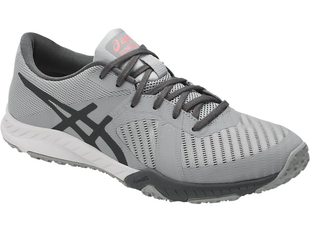 Asics Weldon X Training Shoes For Women Grey/Dark Grey/White 231GLROF