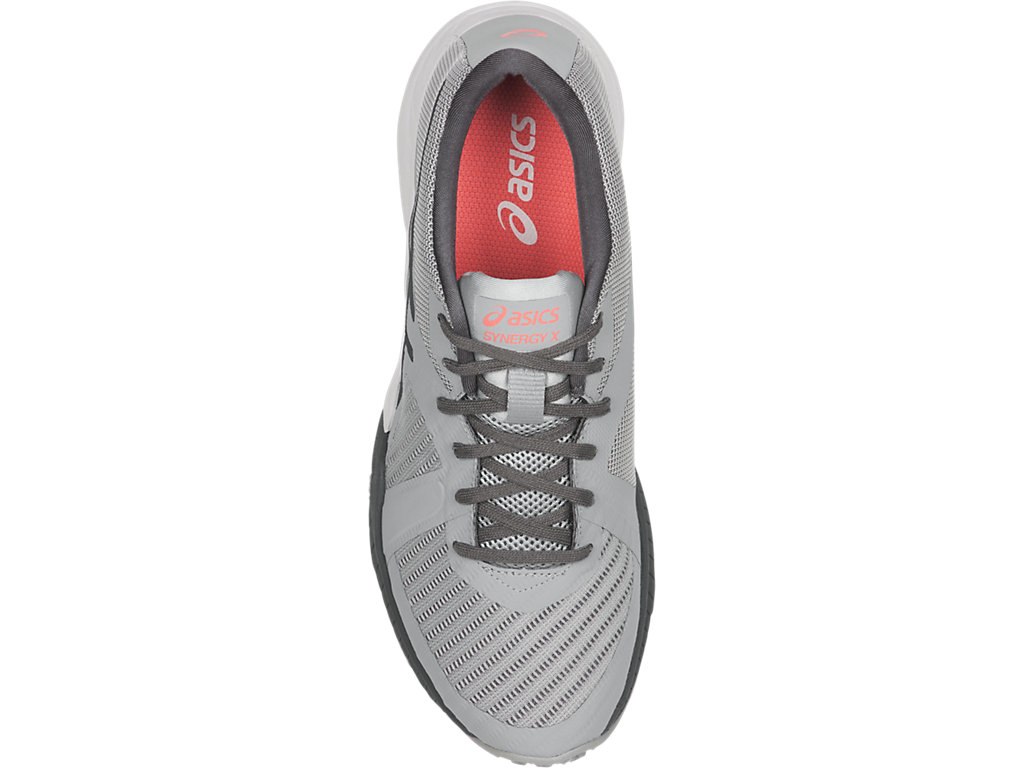 Asics Weldon X Training Shoes For Women Grey/Dark Grey/White 231GLROF