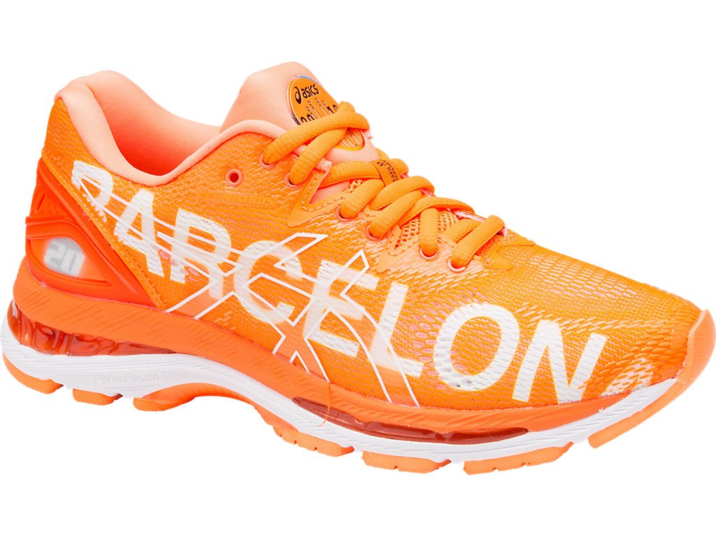 Asics Gel-Nimbus 20 Running Shoes For Women Orange 244TWHNP
