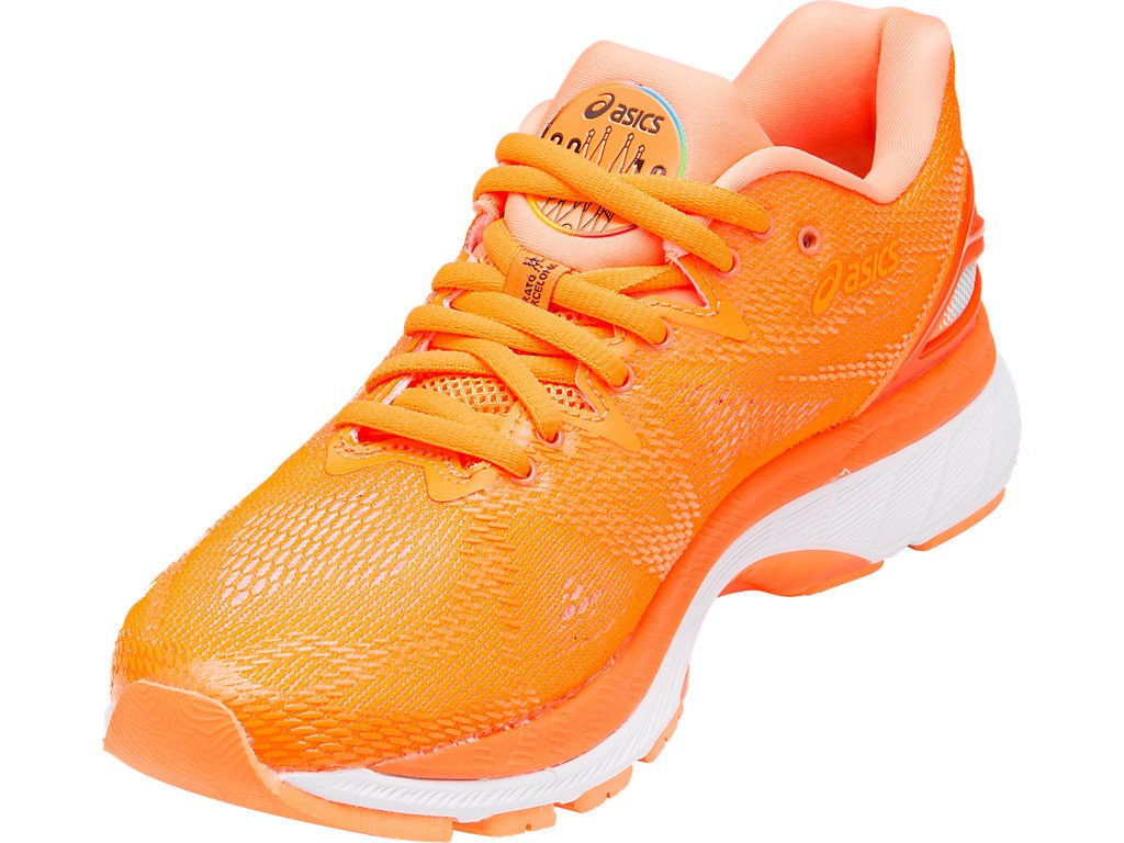 Asics Gel-Nimbus 20 Running Shoes For Women Orange 244TWHNP
