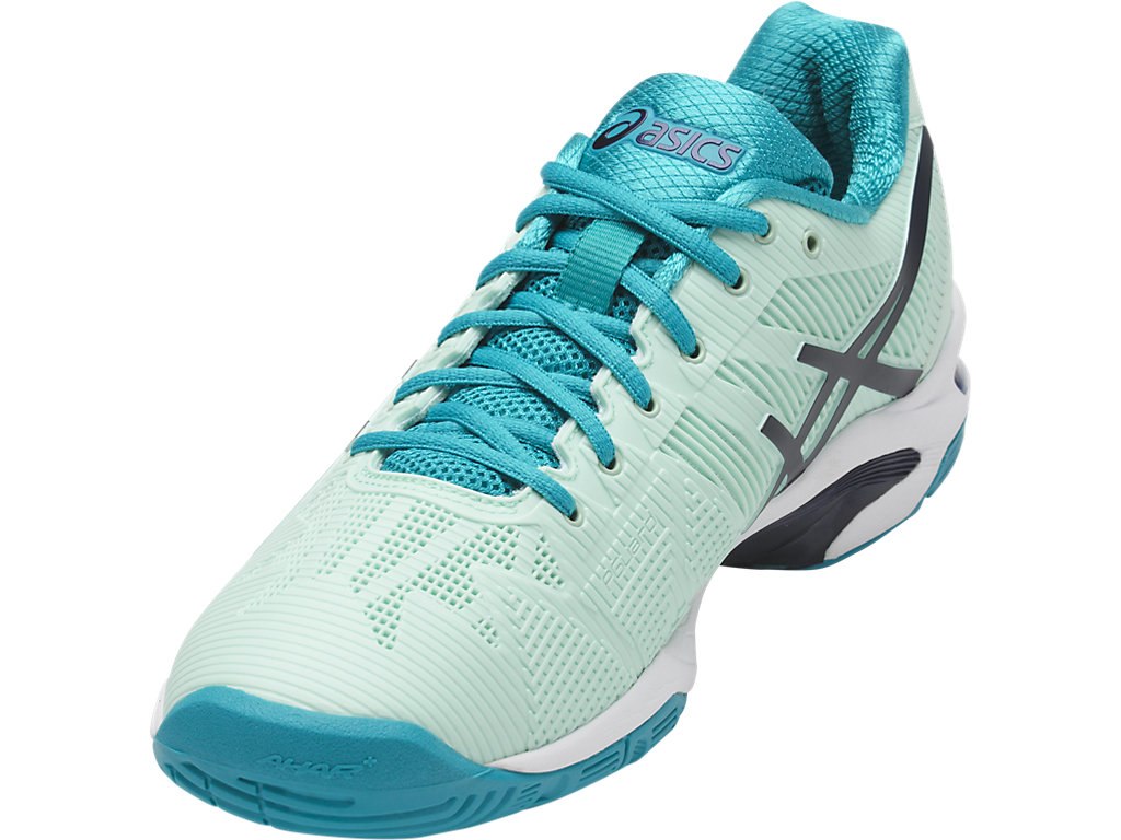Asics Gel-Solution Speed 3 Tennis Shoes For Women Indigo Blue/Light Turquoise 251HQKKP