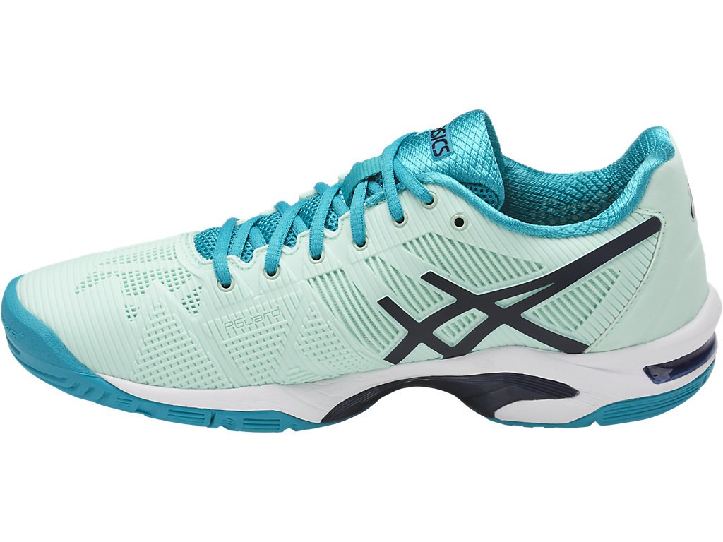 Asics Gel-Solution Speed 3 Tennis Shoes For Women Indigo Blue/Light Turquoise 251HQKKP