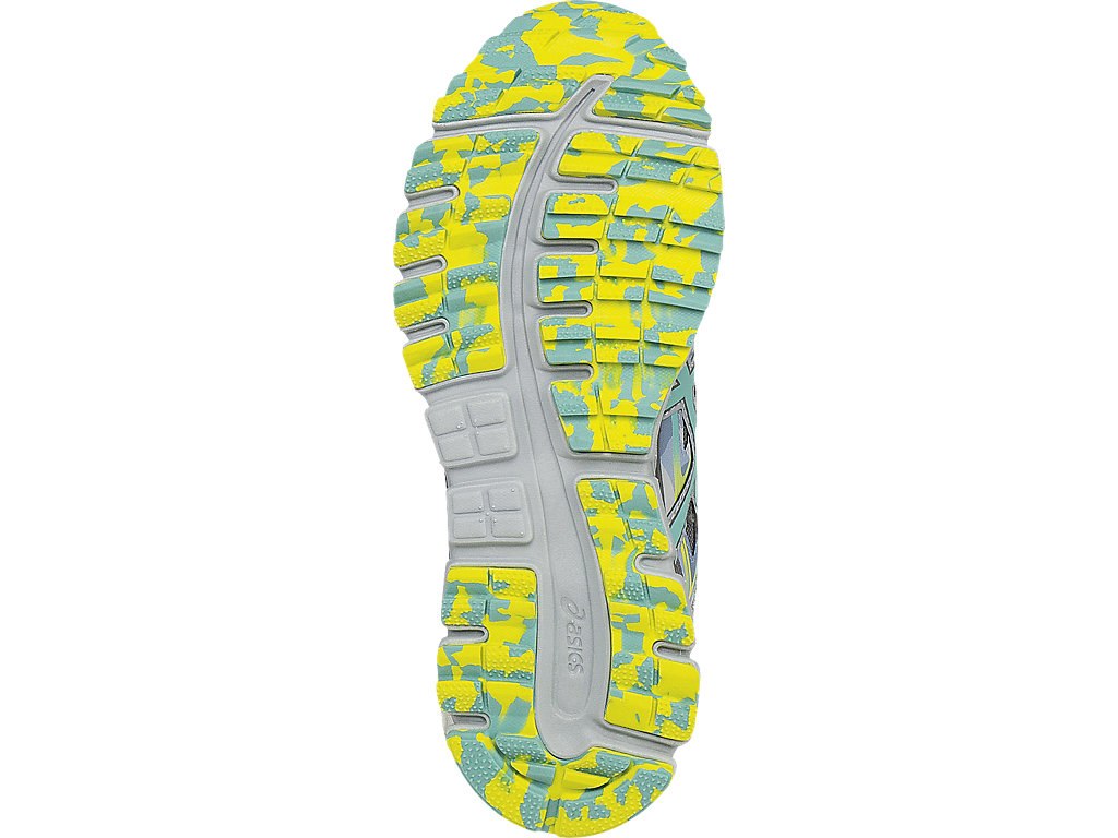 Asics Gel-Scram Running Shoes For Women Grey/Turquoise/Grey 252ETQYX