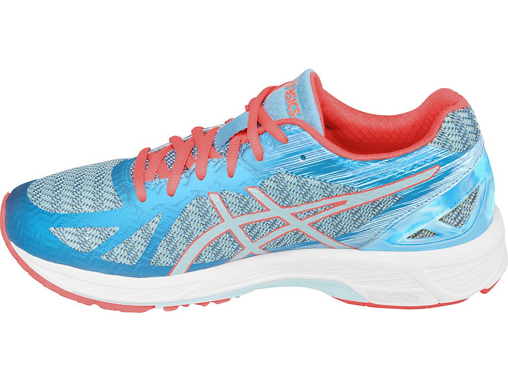 Asics Gel-Ds Trainer Running Shoes For Women Light Turquoise/Light Turquoise Grey/Coral 252IMFRA