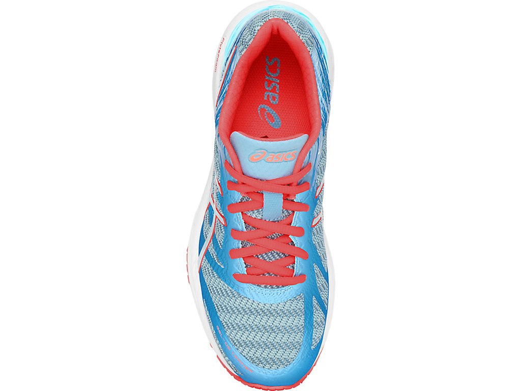 Asics Gel-Ds Trainer Running Shoes For Women Light Turquoise/Light Turquoise Grey/Coral 252IMFRA