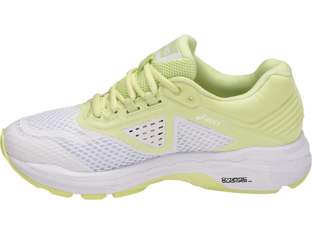 Asics Gt-2000 6 Running Shoes For Women White/Silver/Light Green 252XVULB