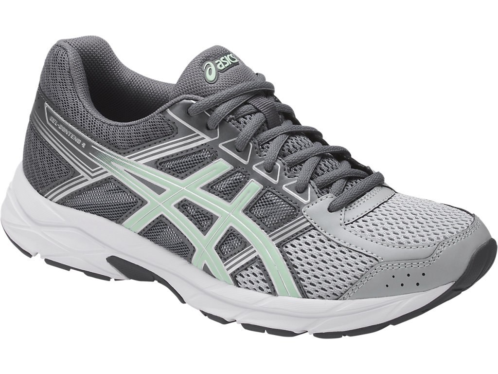 Asics Gel-Contend 4 Running Shoes For Women Grey/Silver 253NZPPP