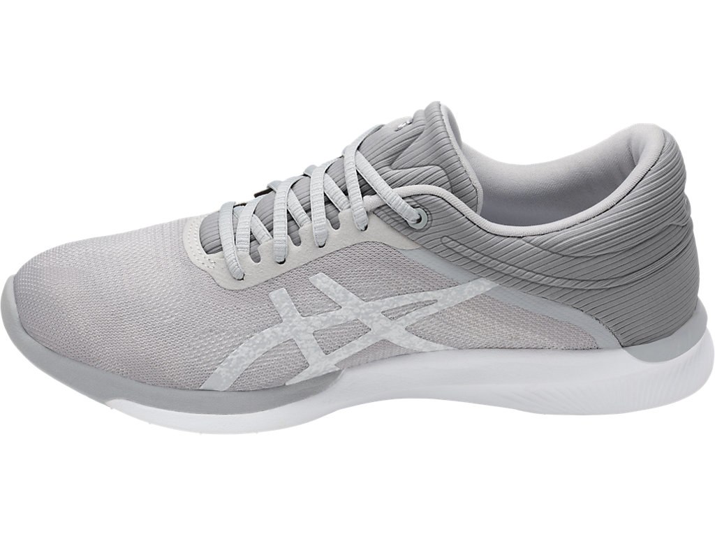 Asics Fuzex Rush Running Shoes For Women White/Silver/Grey 255CCURW