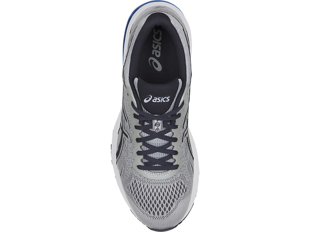 Asics Gt-1000 6 Running Shoes For Men Grey/Navy/Blue 257IXNHM