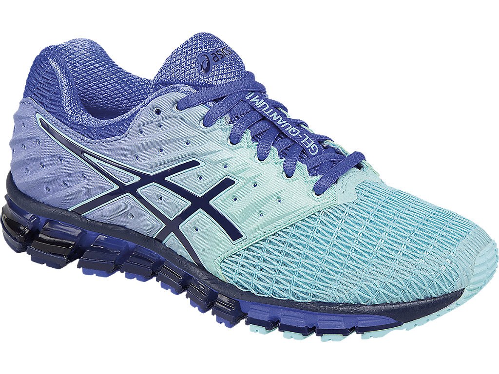 Asics Gel-Quantum 180 Running Shoes For Women Blue/Rose Purple 260BDDPA