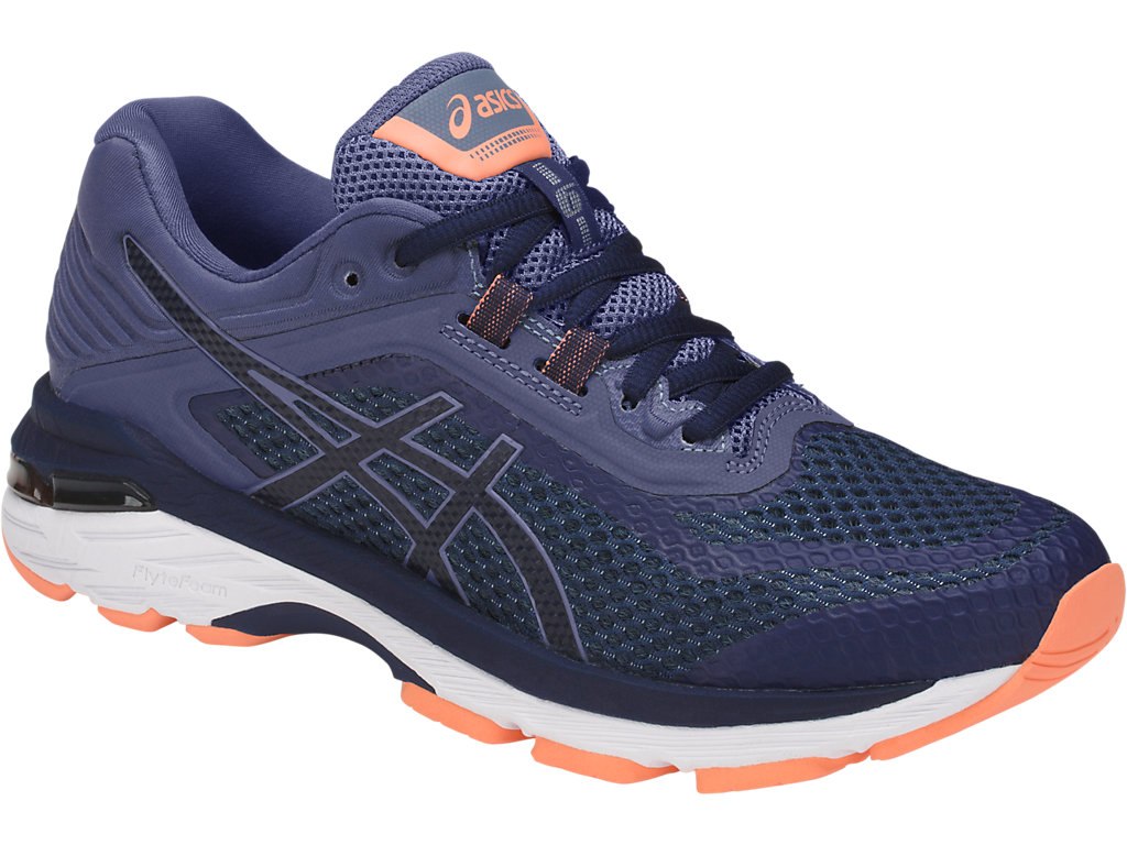Asics Gt-2000 6 Running Shoes For Women Indigo Blue/Indigo Blue 260EGZCU