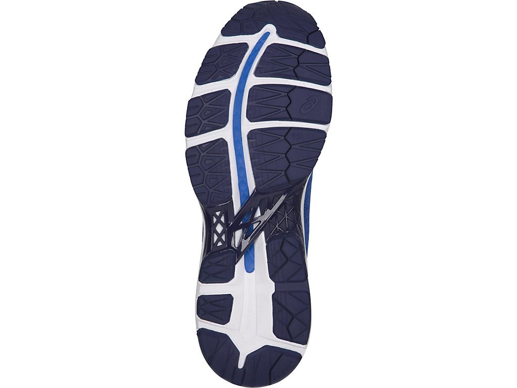 Asics Gel-Kayano 24 Running Shoes For Men Blue/Indigo Blue/White 263JIDTT