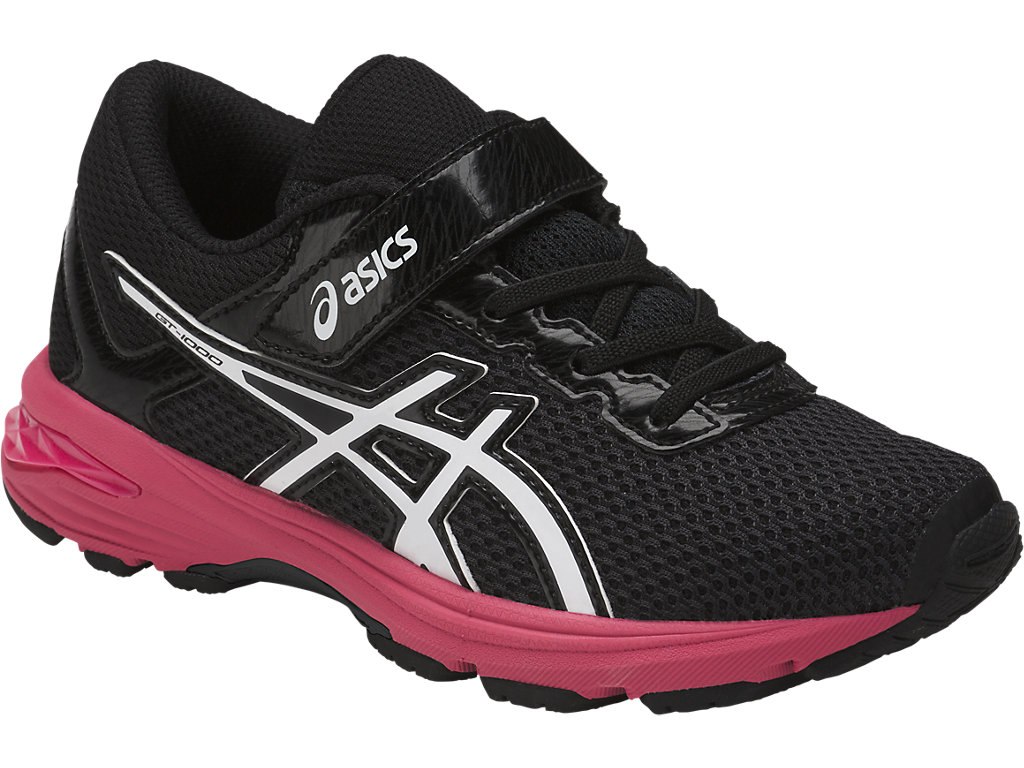 Asics Gt-1000 6 Running Shoes For Kids Dark Grey/White/Red 269MOTZA