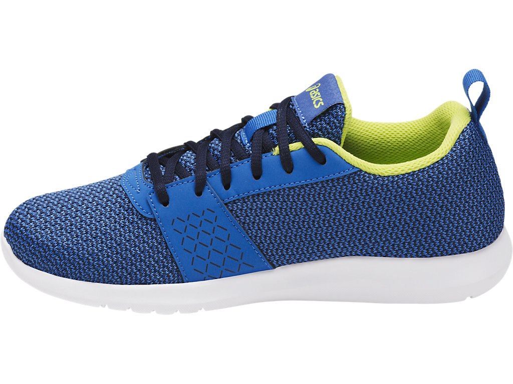 Asics Kanmei Running Shoes For Kids Blue/Navy/Green 272POSOH