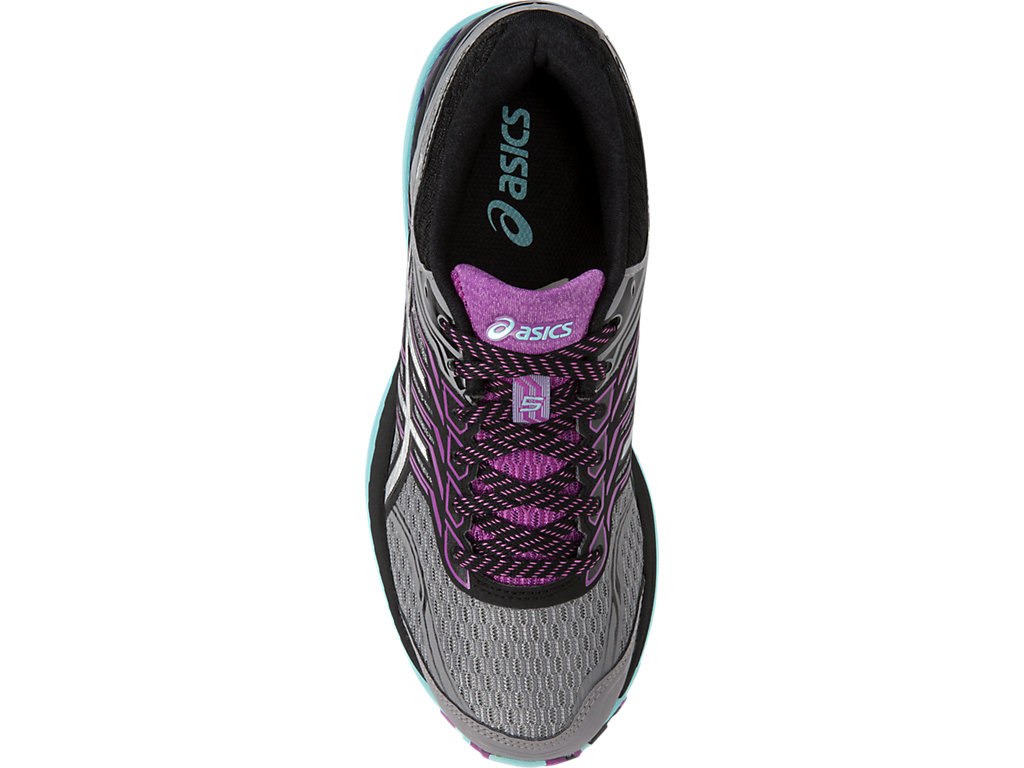 Asics Gt-2000 5 Running Shoes For Women Grey/Silver/Purple 283IVLML