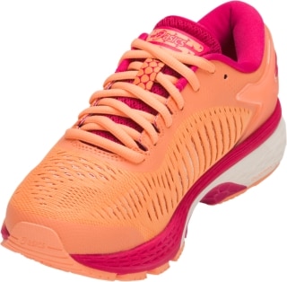 Asics Gel-Kayano 25 Running Shoes For Kids White 287BYIVW